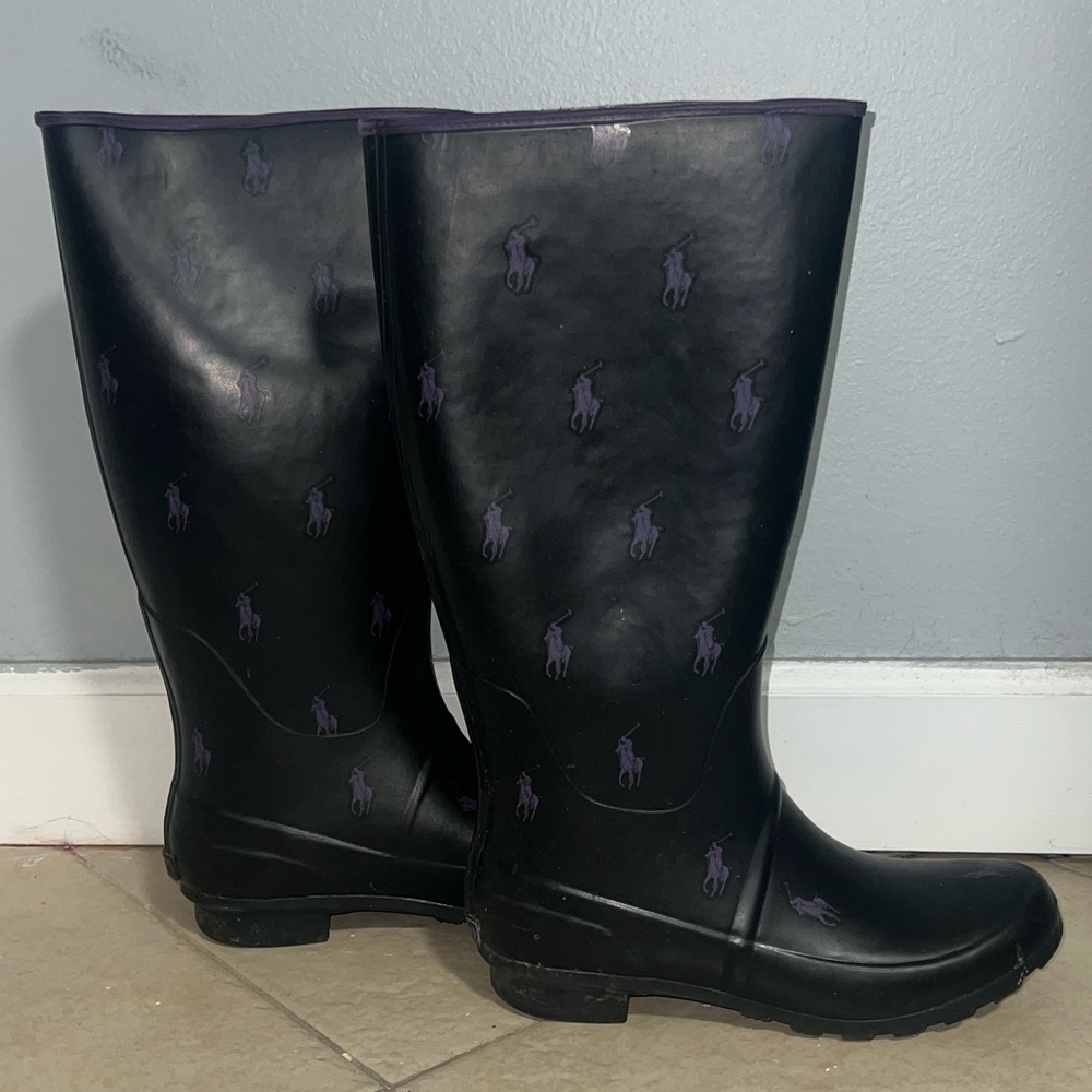 Ralph Lauren Tall Rain Boots
